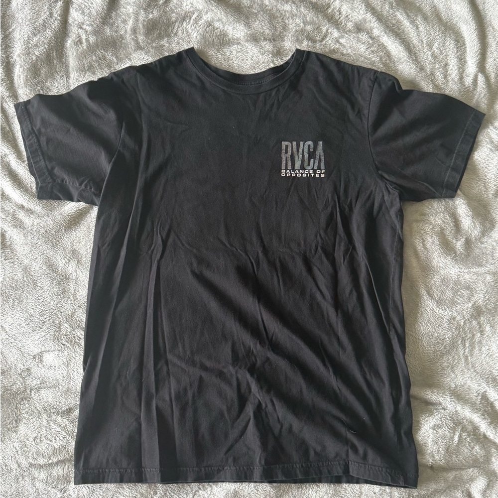 RVCA Men’s Size Large Black Logo T-Shirt